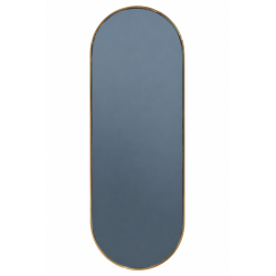 Oglinda Dreptunghiulara de Perete Naimeed D7980, Rama din Aluminiu, 60x170cm, auriu