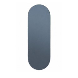 Oglinda Ovala de Perete, Naimeed D7981, Rama din Aluminiu, 60x170cm, argintiu