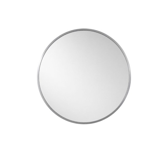 Oglinda de Perete, Naimeed D7984, Rama din Aluminiu, 60 cm, argintiu
