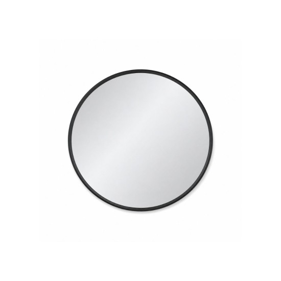Oglinda de Perete, Naimeed D7985, Rama din Aluminiu, 80 cm, negru