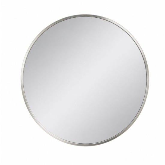 Oglinda de Perete, Naimeed D7987, Rama din Aluminiu, 80 cm,  argintiu