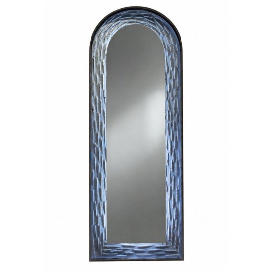 Oglinda LED de Perete Naimeed D7990, 3 Nuante de lumina, Touch, 60x160cm, auriu