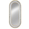Oglinda LED de Perete, Naimeed D8001, Design Arcuit, 3  Nuante de lumina, Touch, 60x160 cm