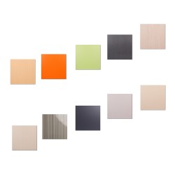 Mostrar panouri cristal carbon, Naimeed M7, 10 Modele