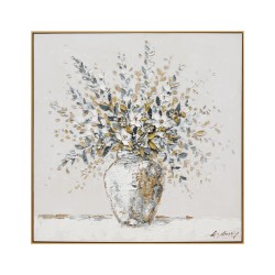 Tablou decorativ, efect 3D polimer rigid, Naimeed D7970, montat pe rama dubla din lemn, 80x80x4cm