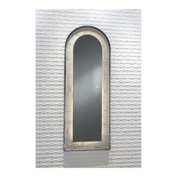 Oglinda LED de Perete, Naimeed D7993, Design Arcuit Premium, Touch, 60x120cm