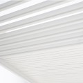 Pergola bioclimatica, aluminiu, Naimeed D6801, 300x300x250cm, Alb