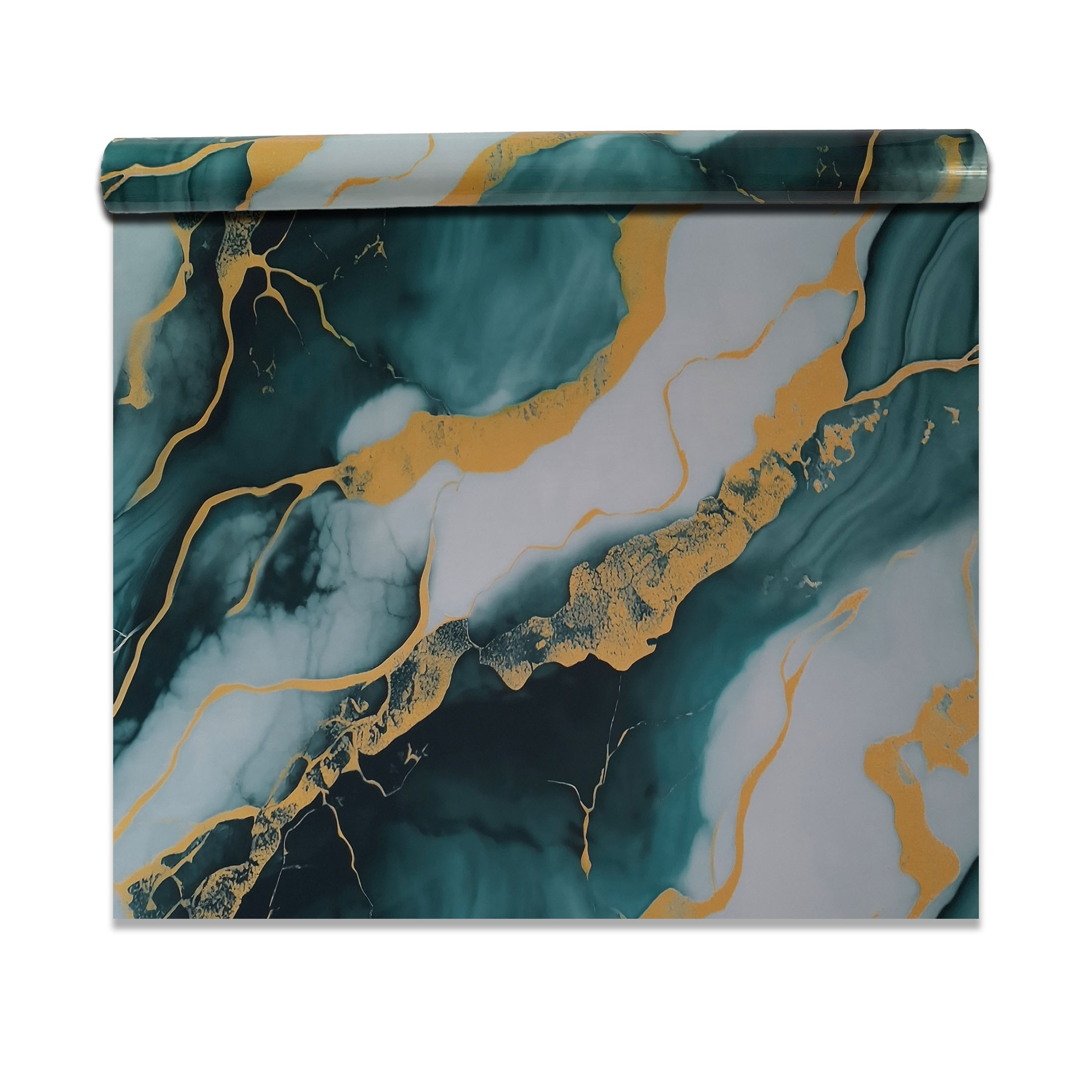 Decoran Rola panou autoadeziv, Naimeed D7376, design modern, 2.5mm grosime, 120x280cm, Multicolor